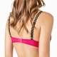 Бюстгальтер женский мягкая чашка из микрофиры с кружевом Felisiya Lingerie Малиновый 2008-1820ф170 L - изображение 2