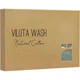 Постільна білизна двоспальне Viluta Сатин Wash-37-2 210х175 см блідо-сіра 4880084 - зображення 4