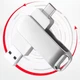 Поворотна двостороння флешка 2 в 1 OTG Брелок Накопичувач USB + Type-C JASTER 64 Gb Silver - зображення 7