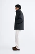 Куртка утеплена стьобана Zara M сіро-зелений 6518/501/518 - зображення 4