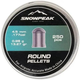 Пули Snow Peak Round Pellets 0,86 г (250 шт.) - изображение 1