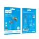 Наушники Hoco Power metal universal earphones with microphone M122 серые - изображение 5