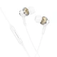Навушники Borofone Miller universal earphones with microphone BM90 білі - зображення 2