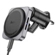 Держатель HOCO Speed magnetic wireless fast charging Car holder HW15 (air outlet) |15W, 4.5-7"| черный - изображение 1