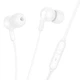 Наушники HOCO Wide universal earphones with microphone M124 белые - изображение 1