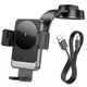 Держатель HOCO Speed wireless fast charging Car holder HW14 (center console) |15W, 4.5-7"| черный - изображение 2