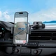 Держатель HOCO Speed wireless fast charging Car holder HW14 (center console) |15W, 4.5-7"| черный - изображение 8