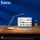 Лампа HOCO LED Rechargeable eye protection table lamp DL04 Plus |3 touch level color| біла - зображення 7