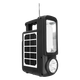 Ліхтар світлодіодний із сонячною панеллю з Bluetooth+FM+USB CL-830 - зображення 1