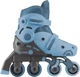 Роликовые коньки Globber 2 в 1 размер 30-33 Серо-синие (783-200) - изображение 11