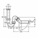 Сифон для раковины VIEGA 102821 1 1/2″х40 пластик белый (GSR-000006851) - изображение 2