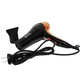 Фен для волосся Gemei GM-1766 потужністю 2600 Вт Black-Orange - зображення 2