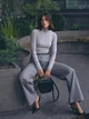 Брюки шерстяные женские Seventeen 2196.6062 L-XL Серые (Sev2000000196879) - изображение 6