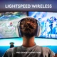 Наушники игровые Logitech G435 LIGHTSPEED беспроводные аккумуляторные White/Blue (981-001053) - изображение 8
