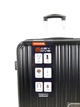Чемодан большой на колесах Easy Move ABS 76 х 49 х 29 см 95 л Черный - изображение 3