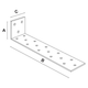 Кутник 160х40х40х2,5 мм. монтажний М Steelfix (111396) - зображення 2