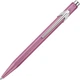 Ручка шариковая Caran d'Ache 849 Colormat-X Синяя 1 мм Розовый корпус в подарочном футляре (7630002351768) - изображение 1