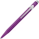 Ручка шариковая Caran d'Ache 849 Colormat-X Синяя 1 мм Фиолетовый корпус в подарочном футляре (7630002352048) - изображение 1