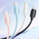 Кабель Essager Breeze USB Cable Type C to Type C 2 м White 100W (EXCTT1-WLA02-P) - изображение 2