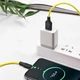 Кабель USB Hoco X21 Plus Silicone Micro 1m (black/yellow) - зображення 4
