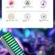 Настольная LED лампа RGB 5V Single Panel Bluetooth USB interface with app (Black) Epik (186480) - изображение 3