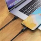 Дата кабель Acefast C7-04 USB-A to USB-C zinc alloy (Black) (185872) - изображение 5