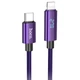 Дата кабель HOCO U125 Benefit 27W Type-C to Lightning (1.2m) (Purple) (192207) - зображення 1