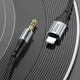 Аудио кабель Aux HOCO UPA26 Fresh Lightning to 3.5mm (1m) (Black) (199204) - изображение 8