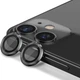 Захисне скло Epik Metal Classic на камеру (в упак.) на Apple iPhone 12 / 12 mini / 11 Чорний / Black - зображення 4