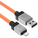 Дата кабель Baseus CoolPlay Series USB to Lightning 2.4A (1m) (CAKW00040) (Orange) (191139) - изображение 2
