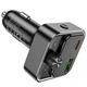 Автомобильное зарядное устройство FM модулятор HOCO E81 Fantasy PD30W+QC3.0 (Black) (186046) - изображение 5