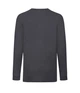 Футболка с длинным рукавом Fruit of the Loom Valueweight Long Sleeve T Kids 104 см Темно-cерый (0610070/1HD104) - изображение 2