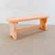 Скамеечка из дерева Донец 70 грейпфрут (ТАБ-700354) - изображение 1