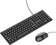 Комплект Клавиатура + Мышь Borofone BG6 USB 1.5m Black (37682) - изображение 1