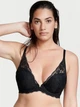 Шикарный комплект белья Victoria's Secret лиф и трусики 1161527586 (Черный 36DD/L) - изображение 2