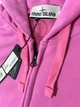 Кофта толстовка зип худи Stone Island с капюшоном Стон Айленд розовый Pink M - изображение 5