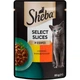 Влажный корм для кошек, Sheba (Шеба), 85 г, (курица, говядина, в соусе) - изображение 1