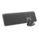 Комплект бездротовий (клавіатура, миша) Logitech Signature Slim Combo MK950 Graphite (920-012490) Сірий 34331 - изображение 2