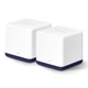 WiFi Mesh система Mercusys Halo H50G(2-pack) (AC1900, 3хGE WAN/LAN, Beamforming, MESH, 2-pack) зовнішній адаптер живлення - зображення 1