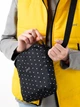 Сумка через плече GARD MESSENGER MINI-4 горошок 3/22 чорний 5319 - зображення 5