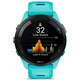 Спортивные часы GARMIN Forerunner 265 Black Bezel with Aqua Case and Aqua/Black Silicone Band - изображение 3