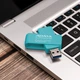 USB флеш накопичувач ADATA 256GB UC310 Eco Green USB 3.2 (UC310E-256G-RGN) - изображение 11