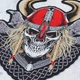Нашивка наспинна Rockway Череп Вікінга з воронами - изображение 4