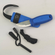 Ніж Morakniv Eldris 1.0 Colour Blue (12631) + кресало, паракорд та застібка - зображення 4