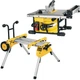 Верстат DeWALT пиляльний, 1850 Вт, 5800 об/хв, 210х30 мм, + стіл DE7400 (DWE7485RS) - зображення 1