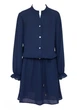 Платье школьное для девочки SLY 203/S/19 синее 140 - изображение 1