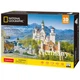 Пазл Cubic Fun Трехмерная головоломка-конструктор National Geographic Замок Нойшванштайн (DS0990h) - изображение 1