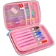 Пенал Cool For School 1 отделение с органайзером фуксия (QT-5627-Rosered) - изображение 2