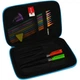 Пенал Cool For School с тиснением 1 отделение Черный (QT-5661-Black) - изображение 2