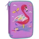 Пенал Cool For School с тиснением 1 отделение Фиолетовый (QT-5632-Purple) - изображение 1